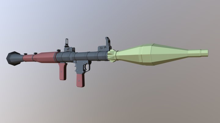 RPG-7 3D Model