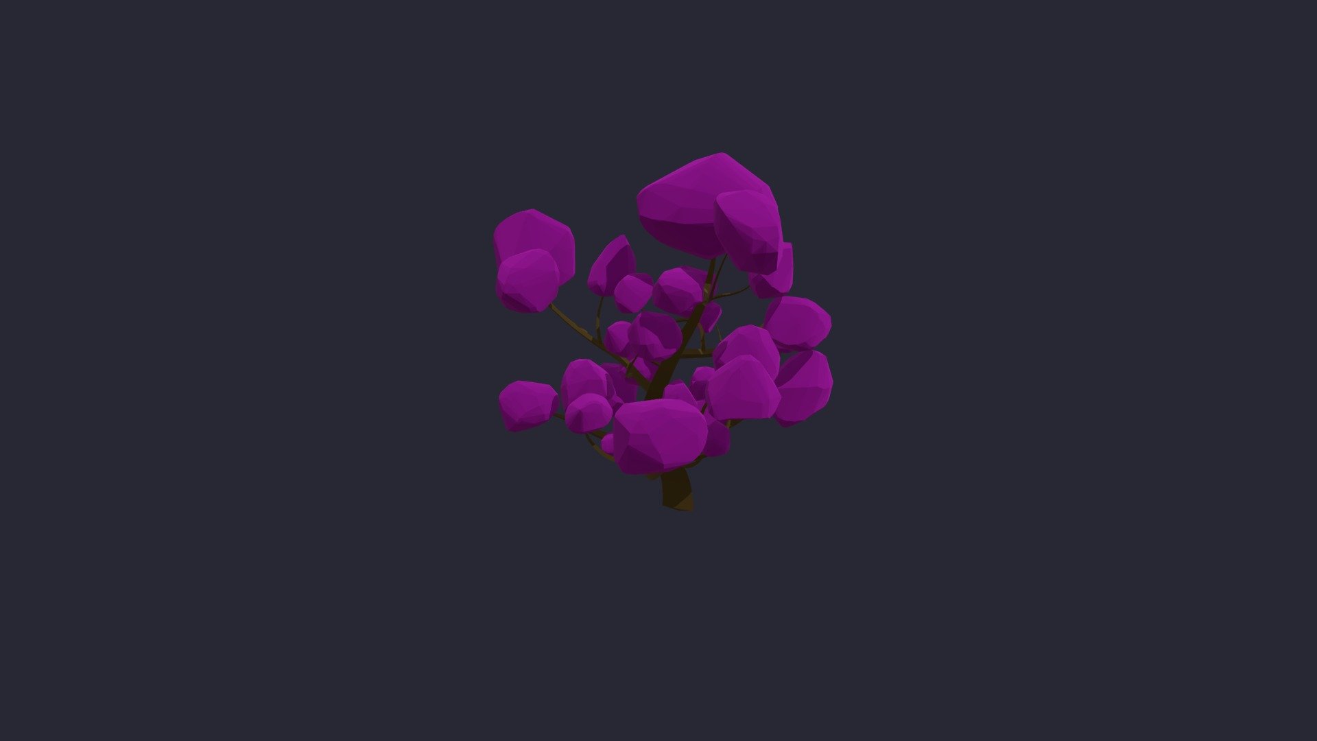 purple tree