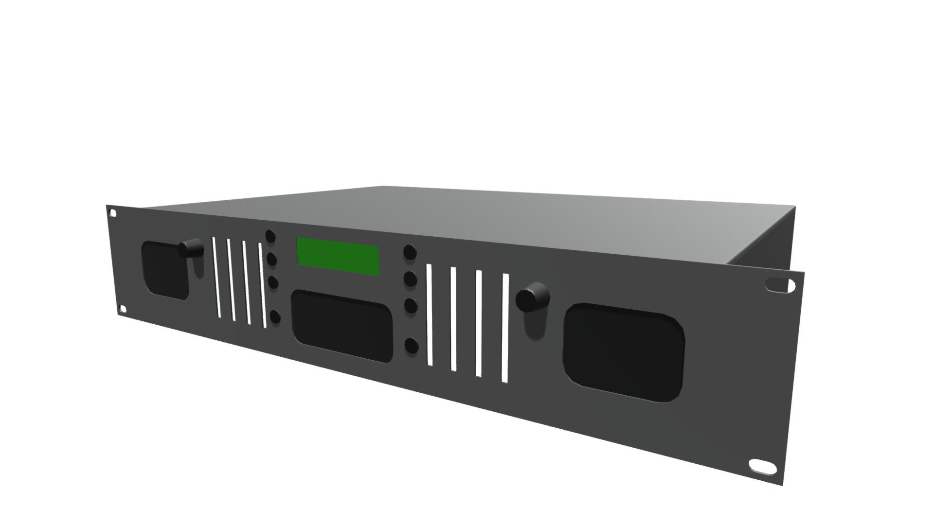 2RU Audio Monitor — Sketchfab embed 3D viewer