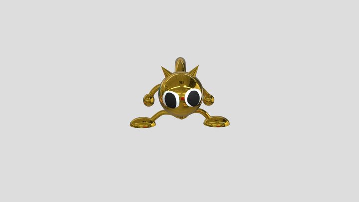 Rainbow Friends - Gold 3D Model