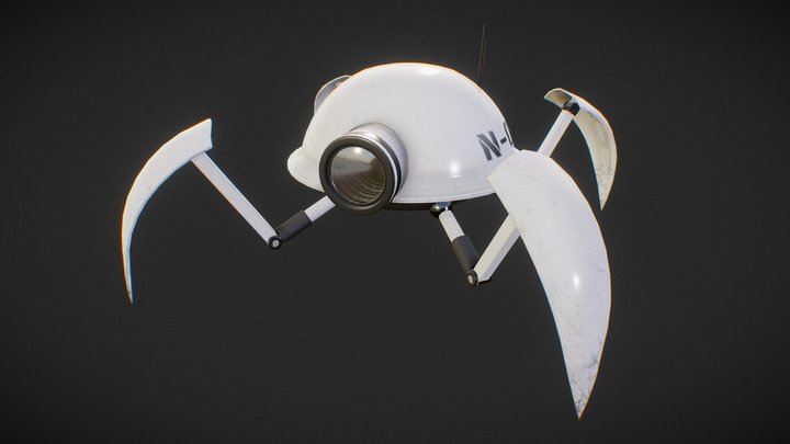 Light CamBot 3D Model