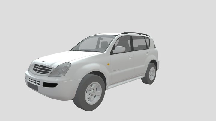 2011 Ssangyong Rexton – Modello 3D gratuito STL