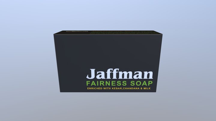 Jaffman soap carton 3D Model