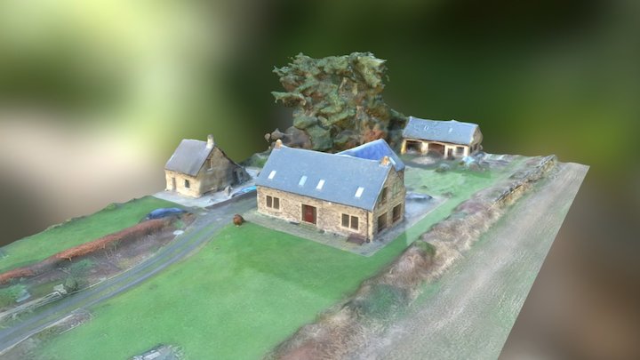 Eco home in Jedburgh 3D Model