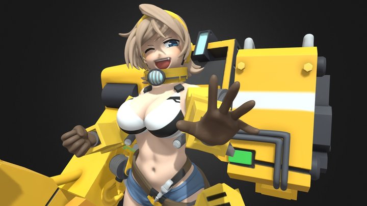 Ciel Dragbucket - Cosmic Break 3D Model