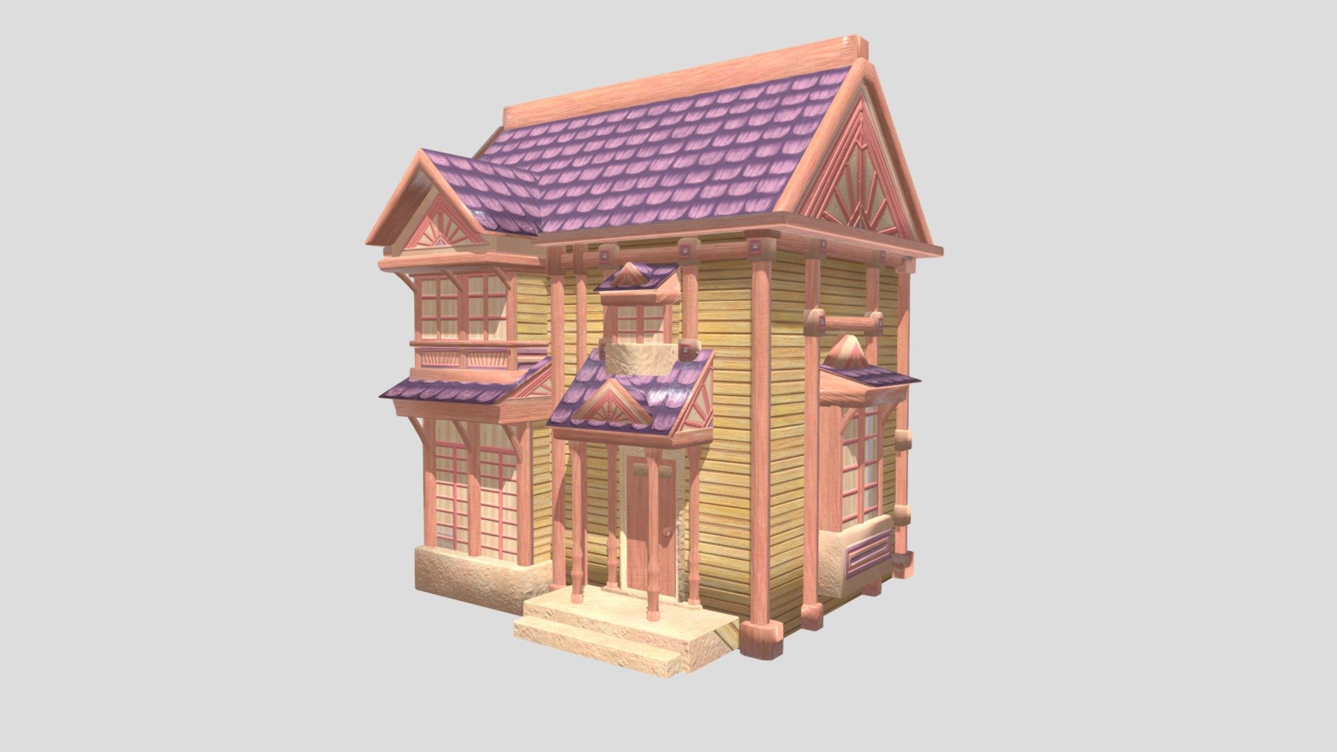 Dollhouse Download Free 3D model by littlemoonglow [a4273ec] Sketchfab