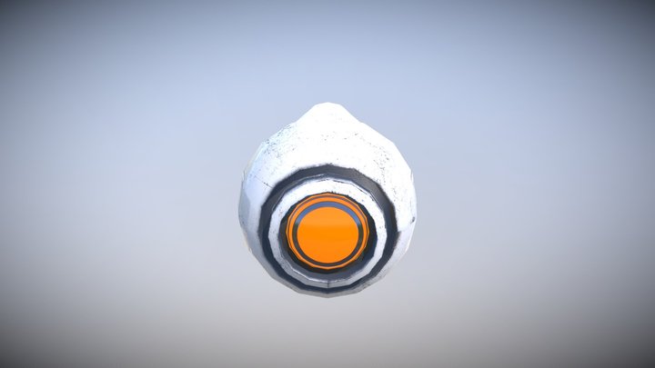 Sci Fi Drone 3D Model