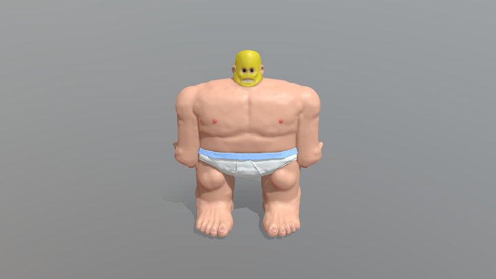 big man on campus 3D Model