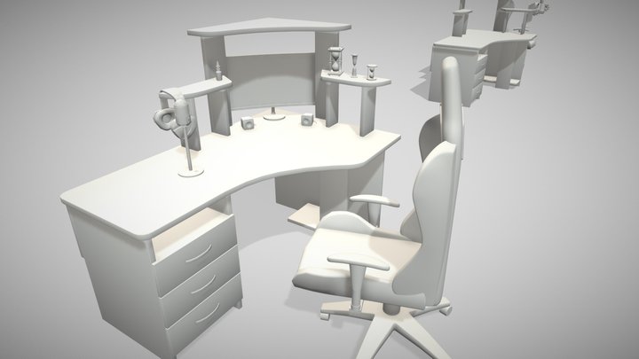 XYZ_DraftPunk_40-45 min draft_work_01 3D Model