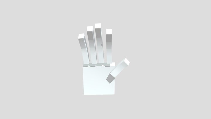 Hand Grab 3D Model