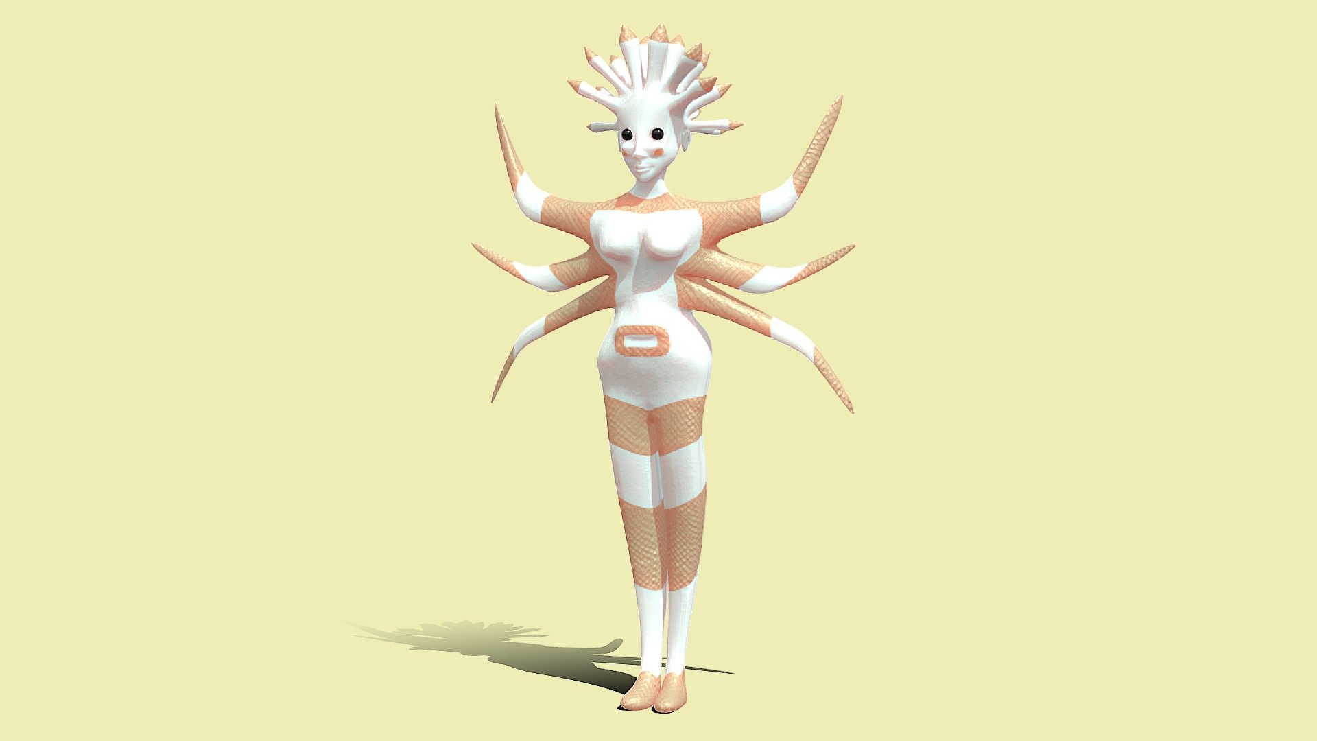 W'Zen - 3D model by Gert De Roost (@paleajed) [a428b6a] - Sketchfab
