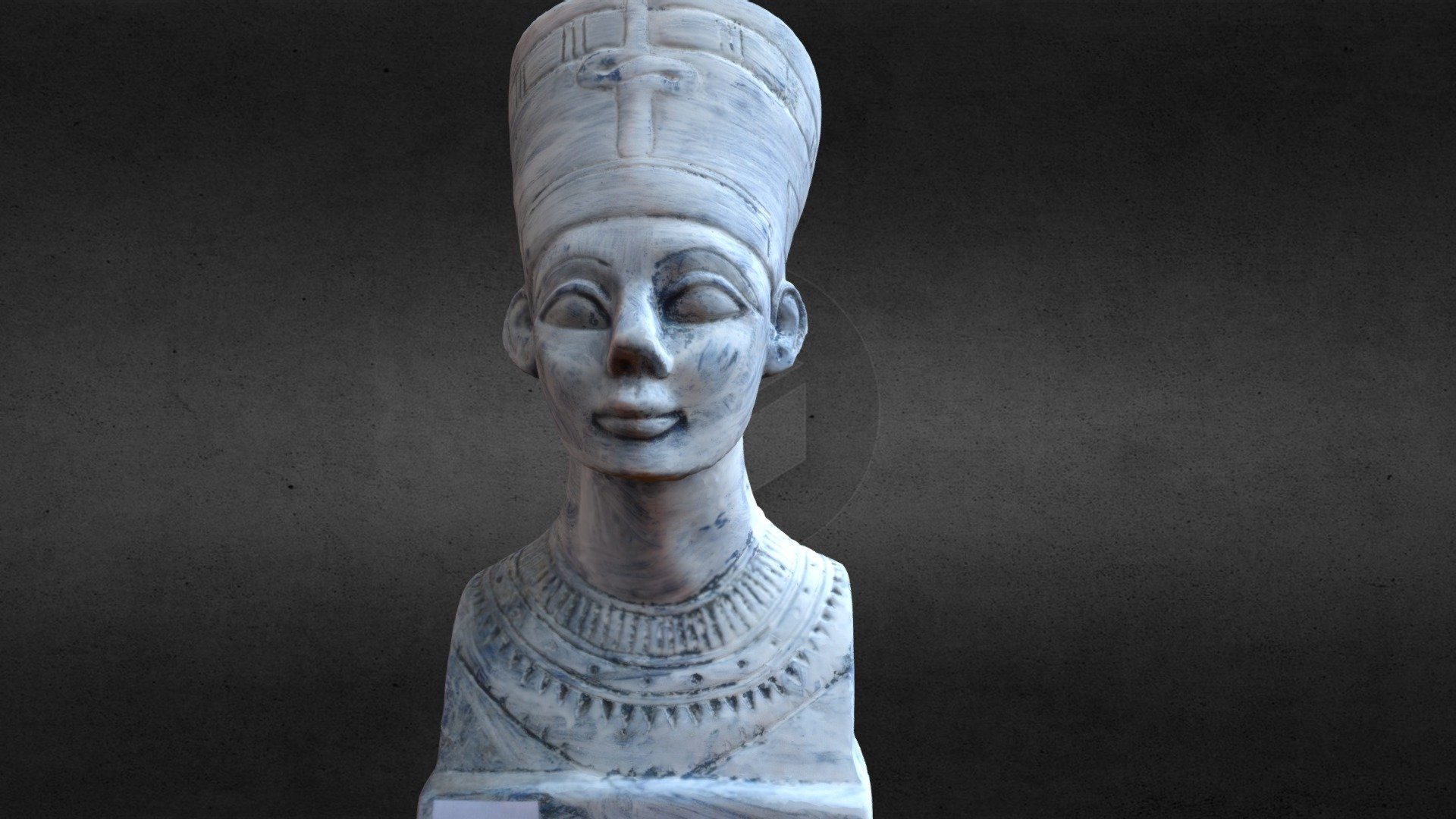 Nefertiti Bianca - 3D model by www.evolution3d.it (@evolution) [a428bd1 ...