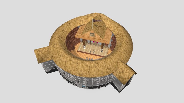 Globe Theatre - ENGL90 - Spring 2020 3D Model