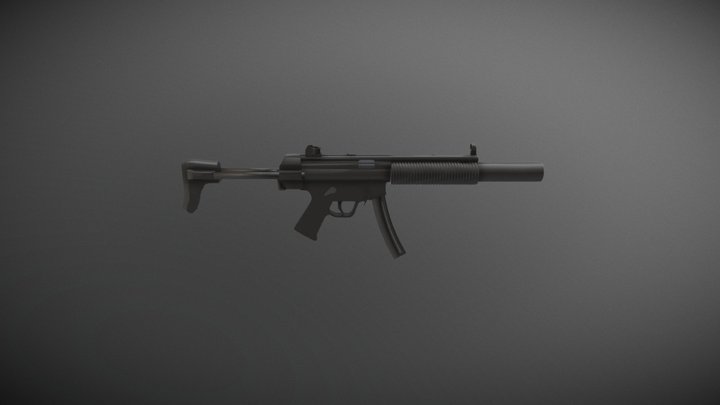 MP5-SD 3D Model