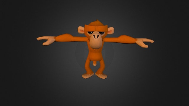 What Monkey 3D Model