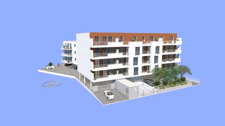 PROMEO Clermont-l’Hérault AvDeMontpellier 3D Model