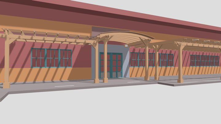 MAZRA SAN BRUNO 3D Model