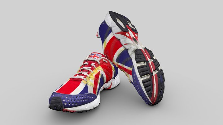 K-Swiss Sneakers 3D Model