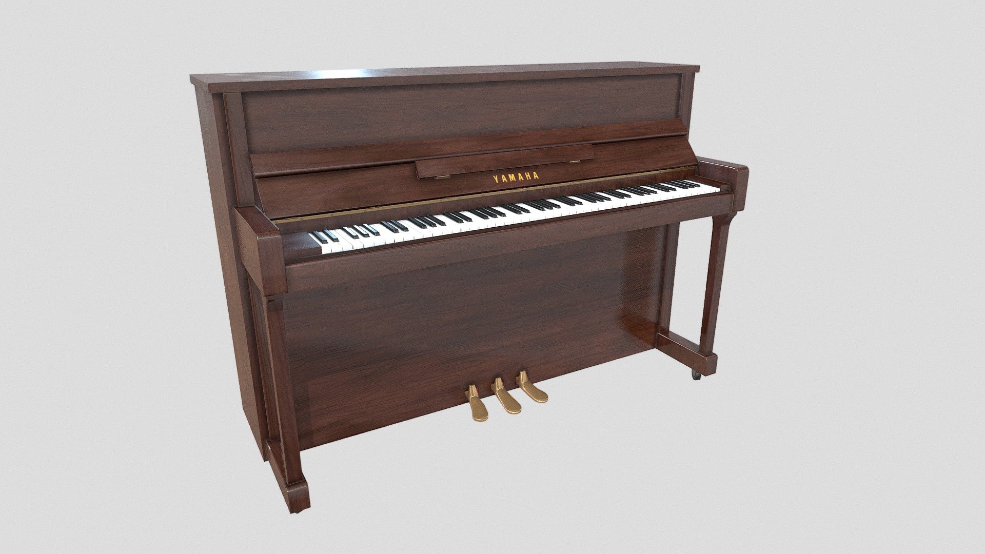 Piano - Download Free 3D model by MustafaYerebasmaz (@Mustafa97