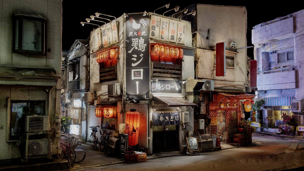 Japan Cyberpunk Scene