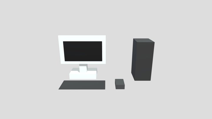 Computer Free 3d Model For Blender 3D Model