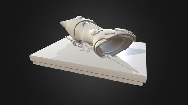 Assassins Creed Hidden Blade 3D Model