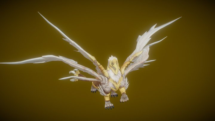 Hippogriff  stage3 3D Model