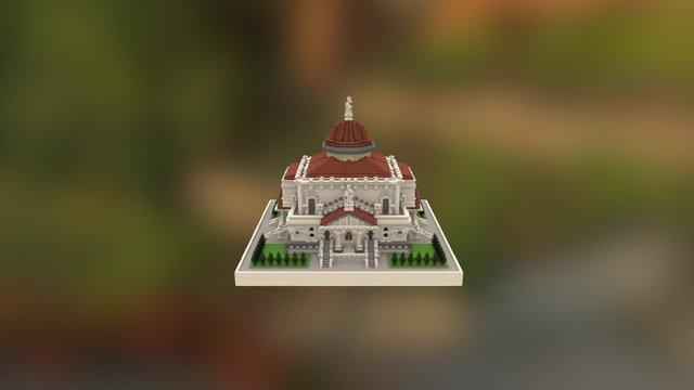 #PalladianMinecraft - Runner up, by Kealron 3D Model