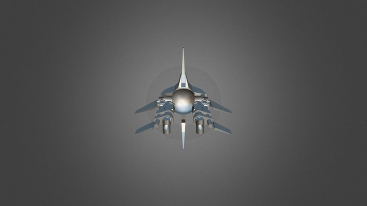 Fighter V001 3D Model