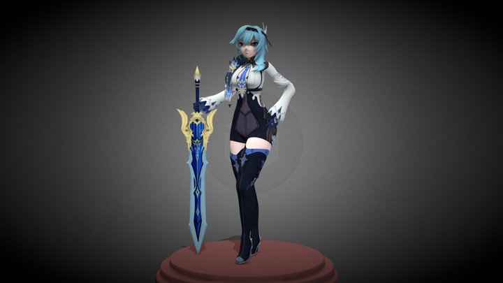 Eula lawrence 3D Model