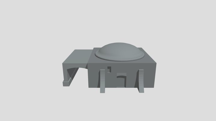 Tatooine Building 3D Model