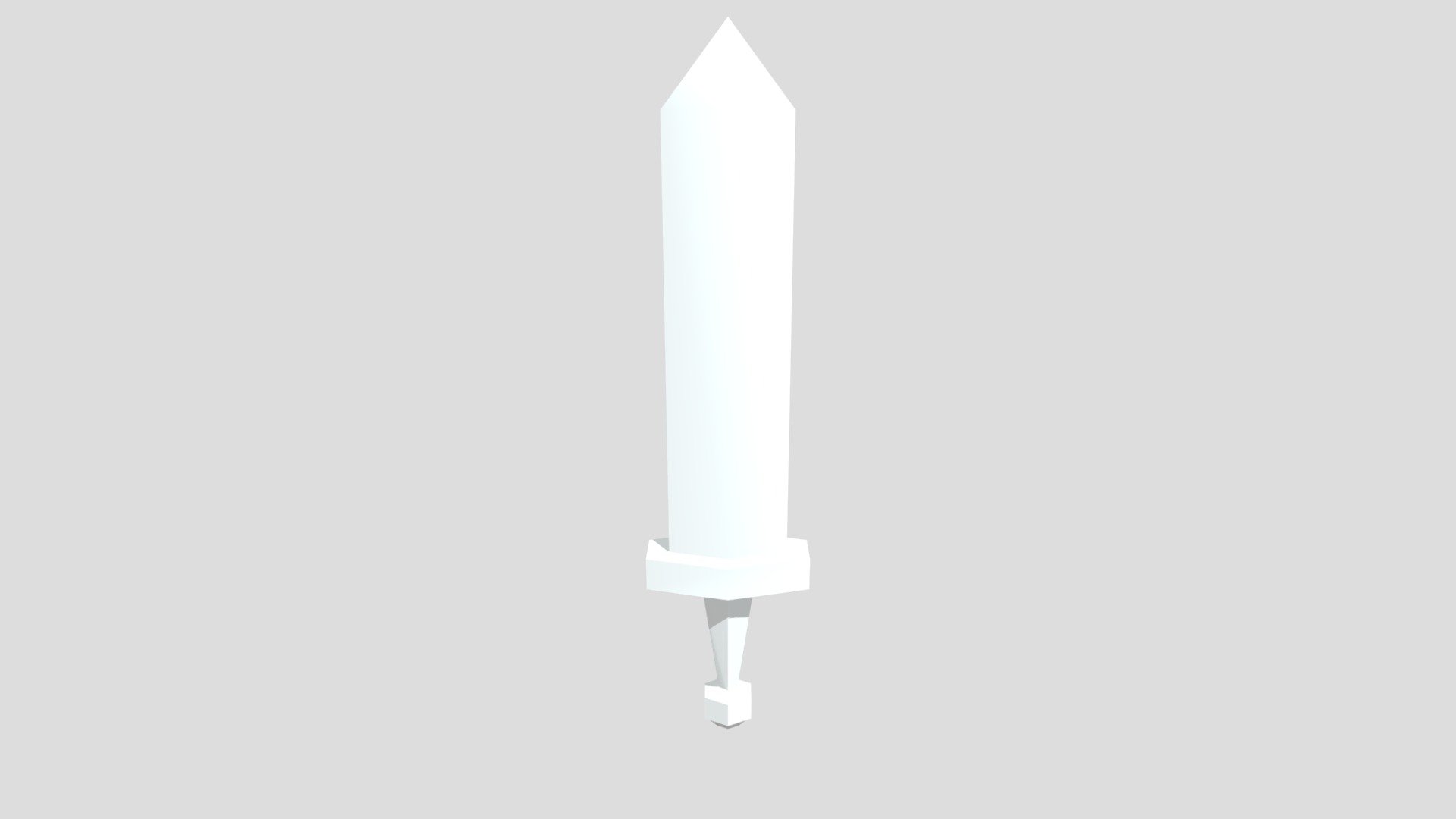 Sword (My First 3D Model)