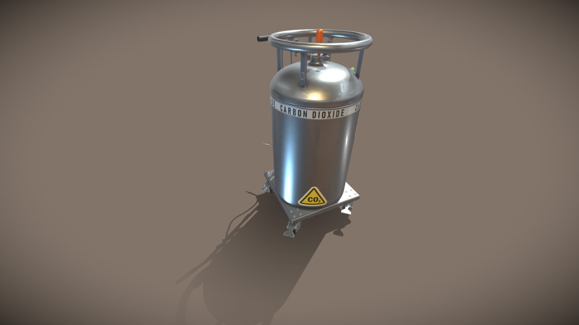 C02 Gas Tank Buy Royalty Free 3D model by benoit3d [a43172e
