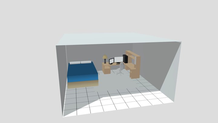 Room Final 3D Model