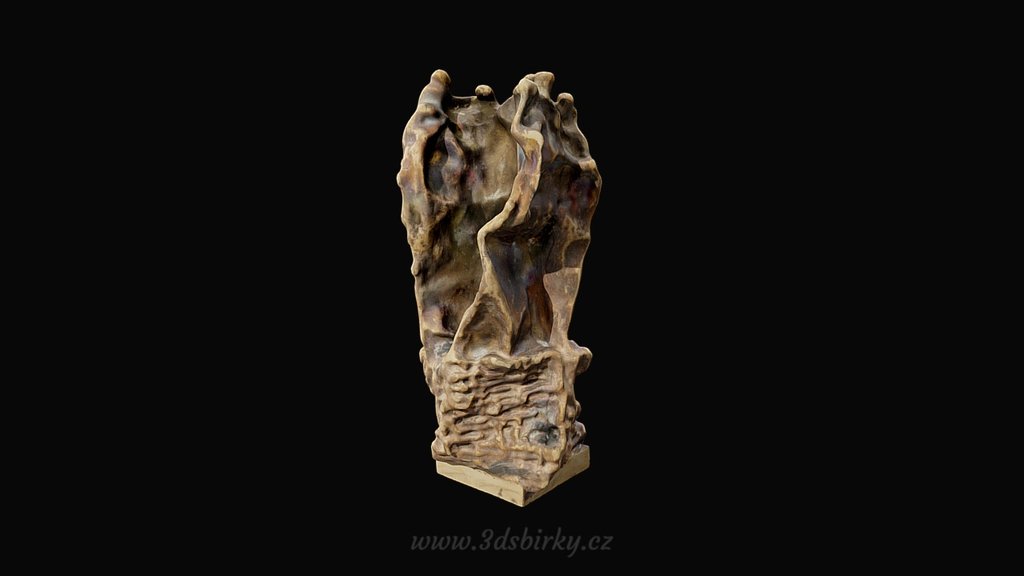 Witch-hunt / Hon na čarodějnice — Sketchfab embed 3D viewer