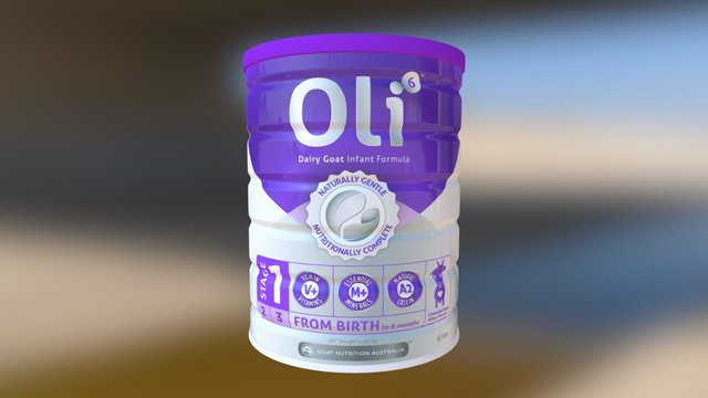 Oli Tin 2 3D Model