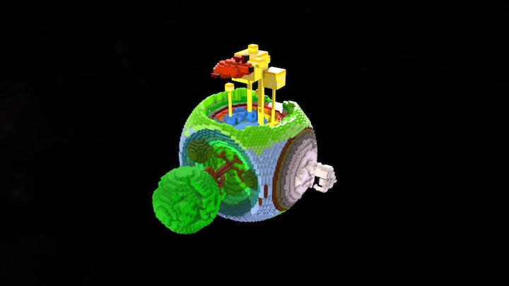 Planetoid – Modelo 3D gratuito STL