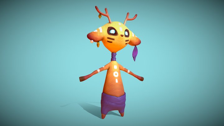Deer 3D Model