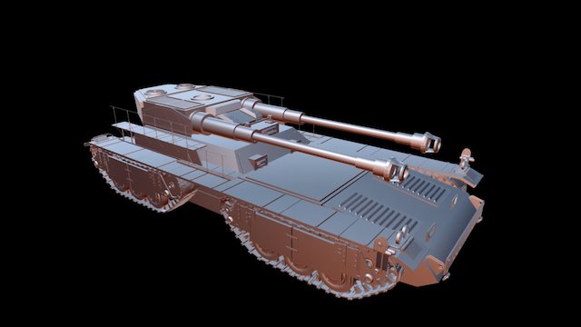 OVERLORD TANK 3D Model