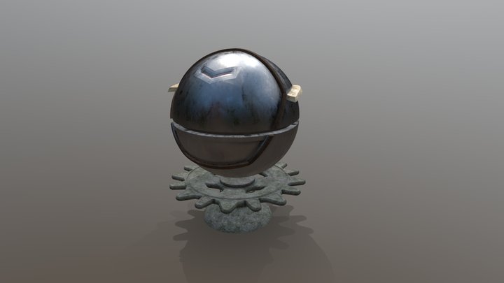 Material Ball 3D Model