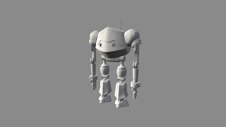 Robot Tet 3D Model