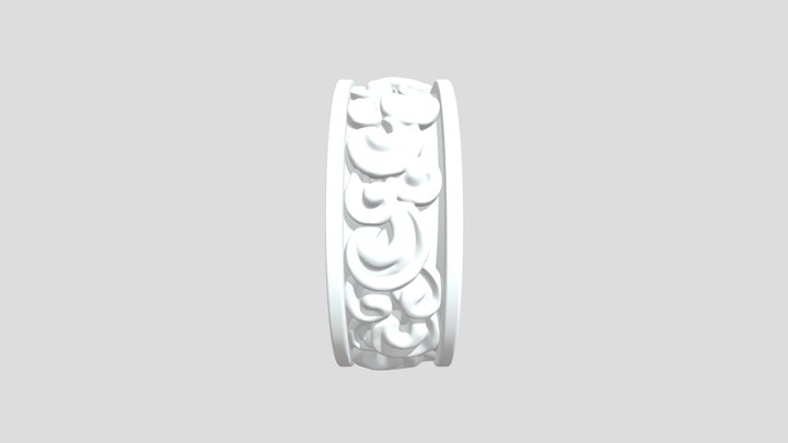 Ring Filigree 3D Model