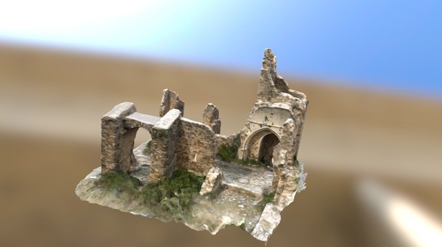 Ruine Eglise St Barthelemy 3D Model