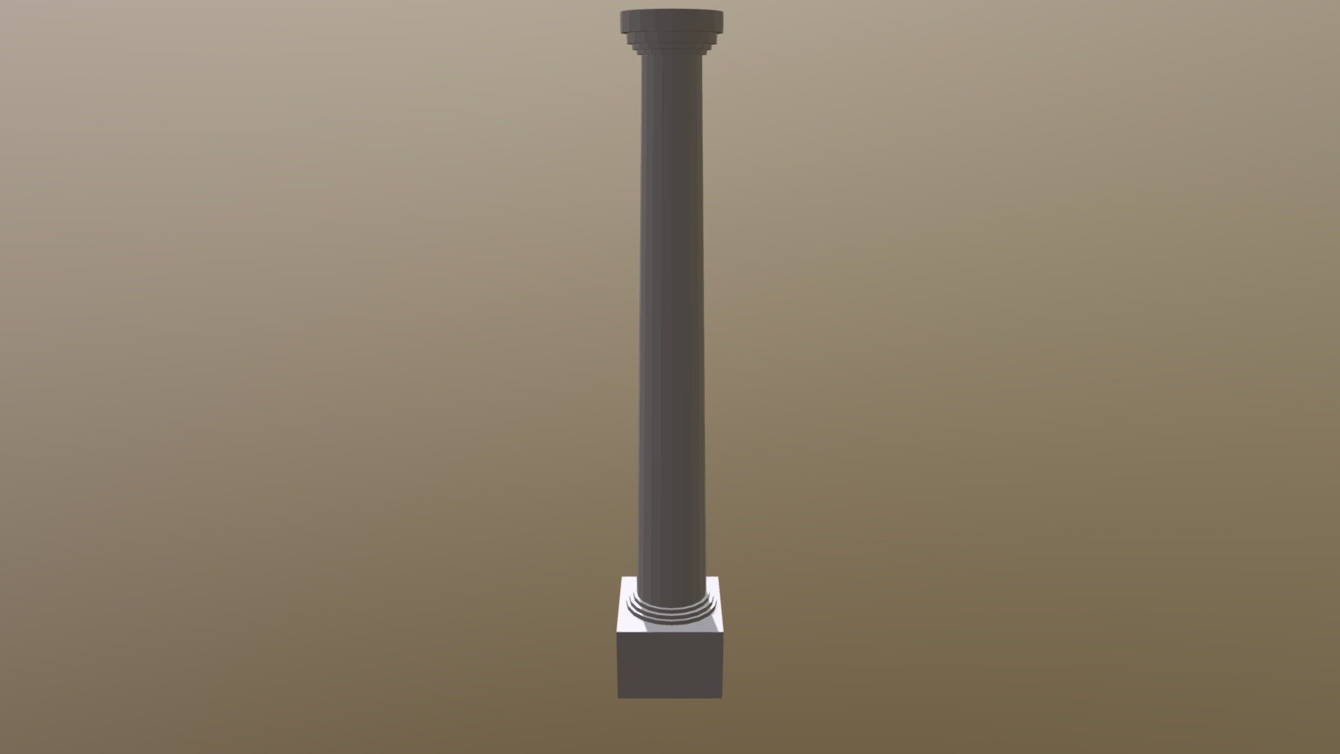House Pillar Quick Model