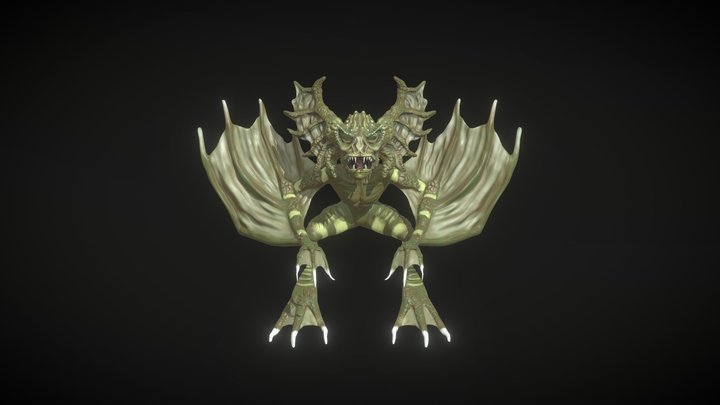 Goblin-with-Wings 3D Model
