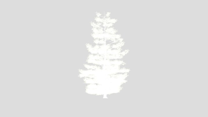 Evergreen Tree Alpha Plane 1 – Modèle 3D gratuit STL