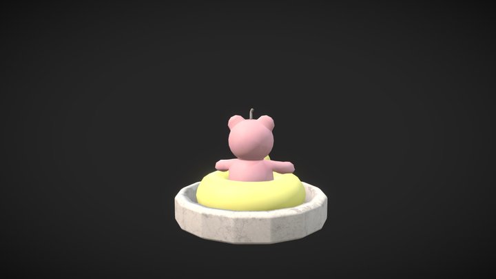 candleFinalTurntable 3D Model