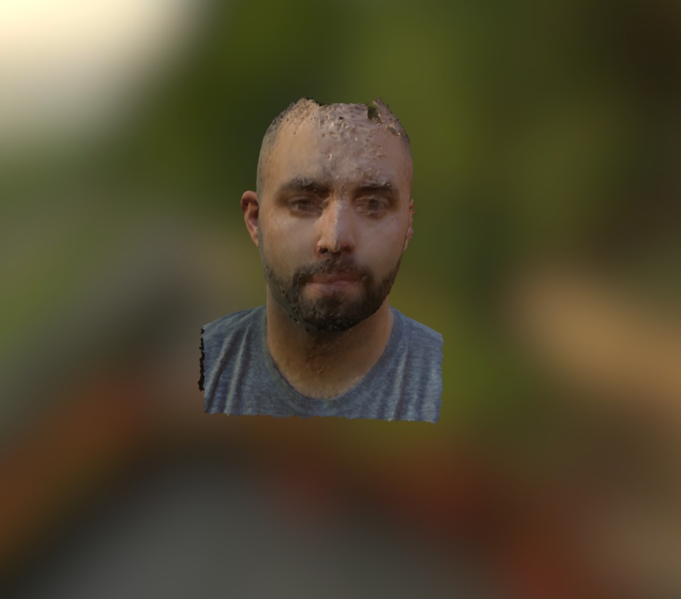 First Face Scan Bust Only
