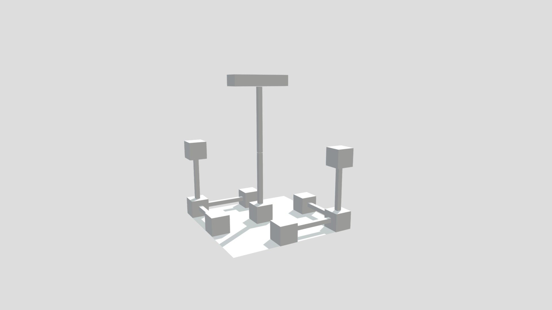 Mini Usine low poly