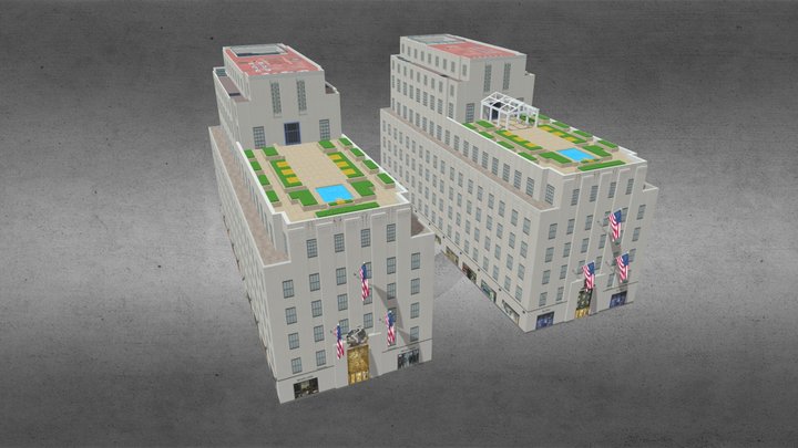 Rockefeller-center 3D models - Sketchfab